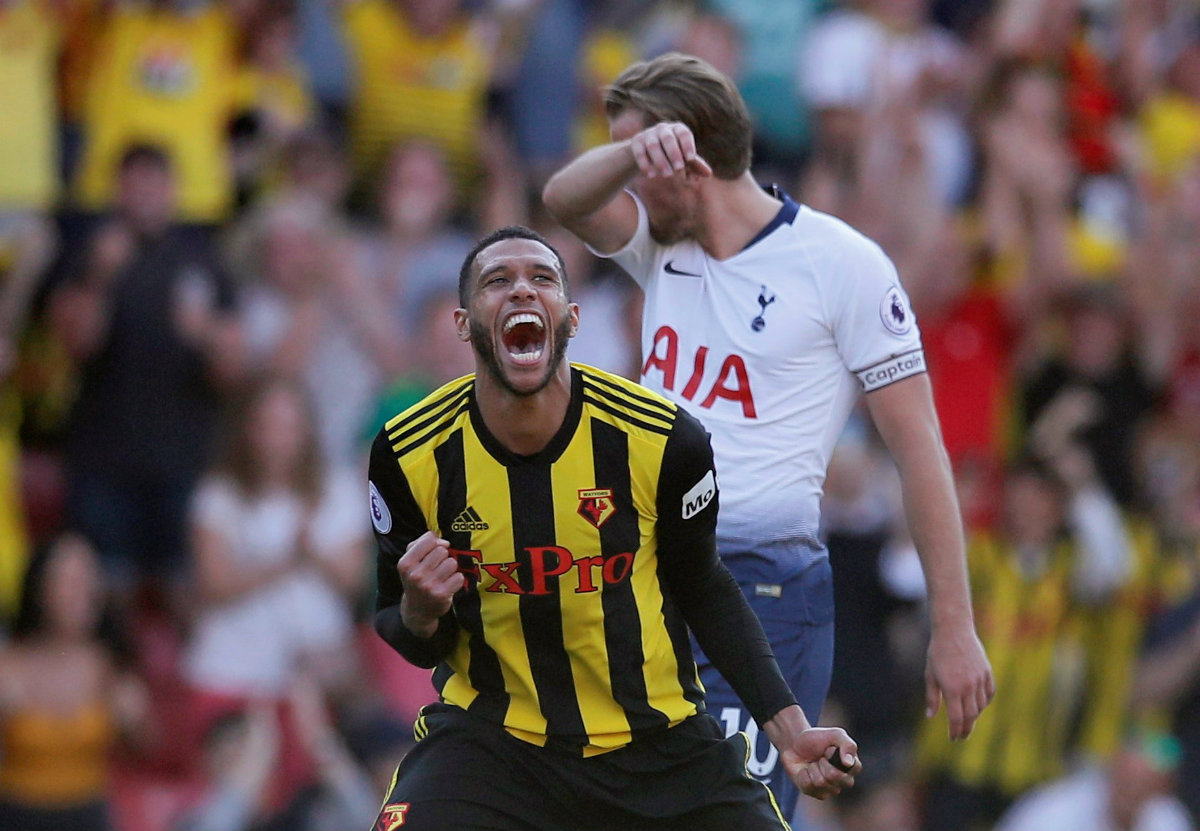 El Watford derrotó 2-1 al Tottenham (Reuters)