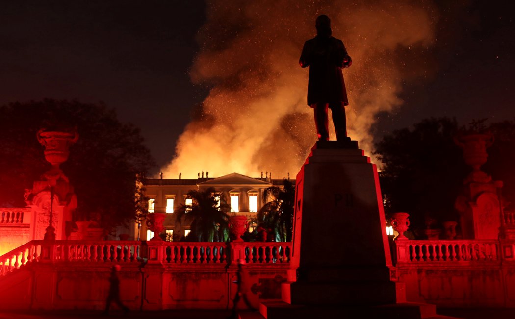 Fundado en 1818 y creado por el rey Juan VI, el Museo Nacional es uno de las más antiguos e importantes de Brasil. (Reuters)