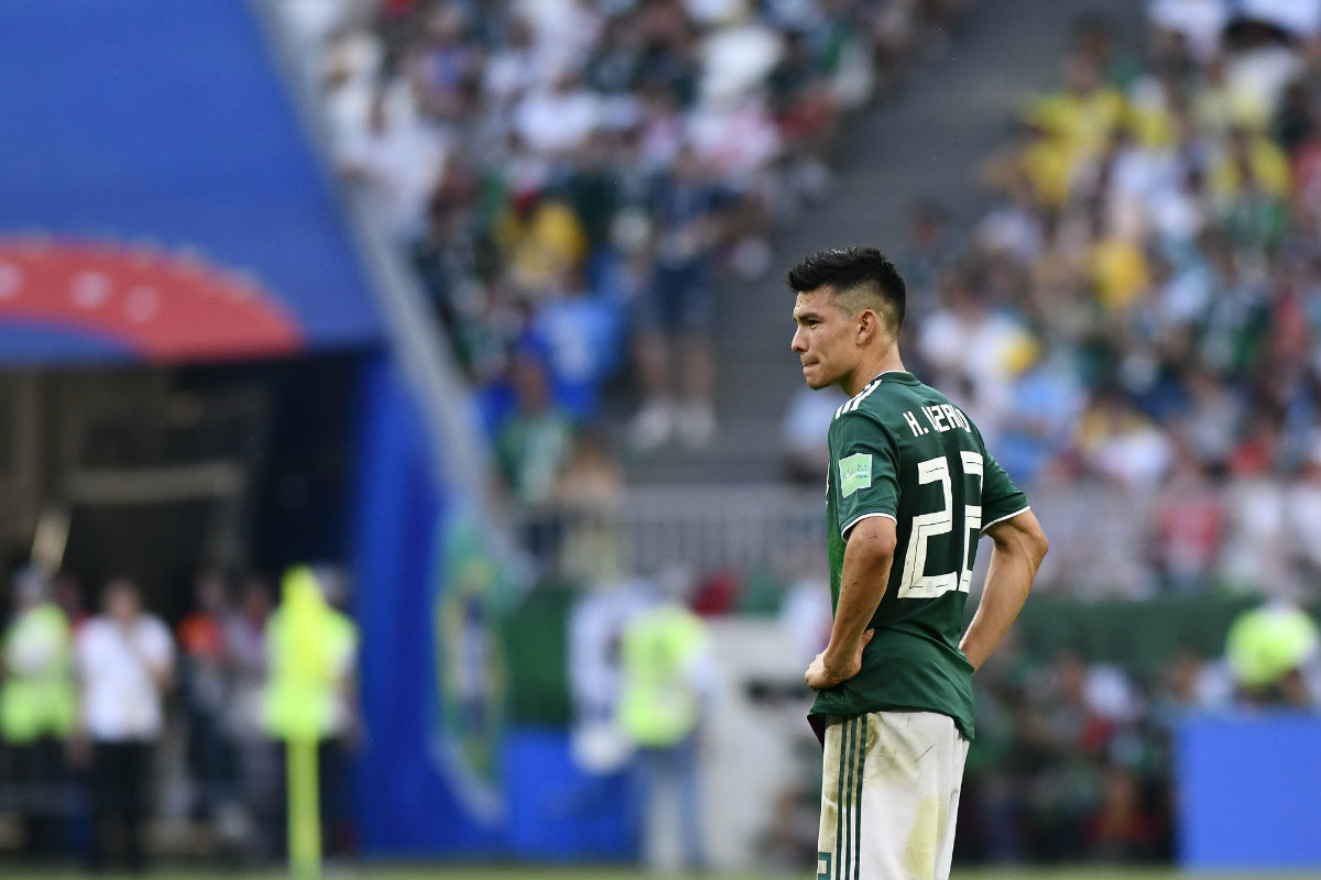 Hirving Lozano se concentra con la selección mexicana (Imago7)