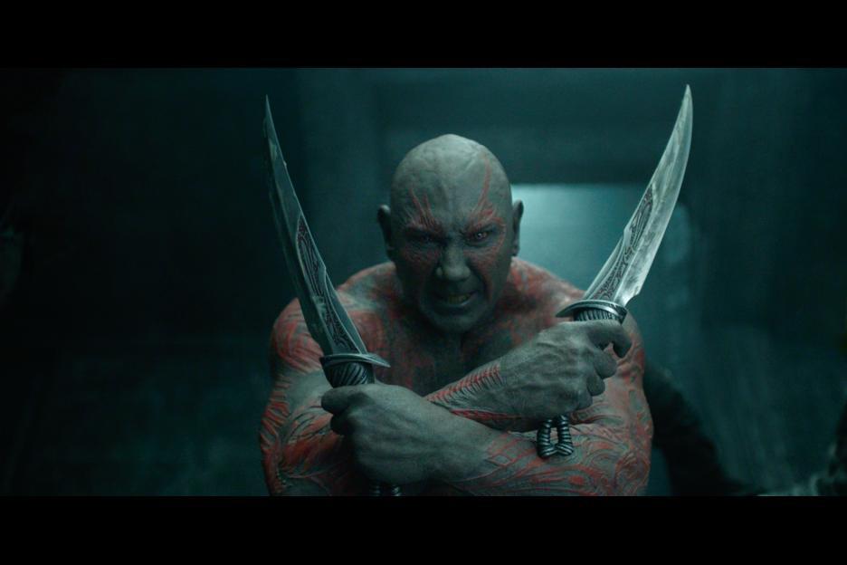 Dave Bautista es Drax. (Especial)