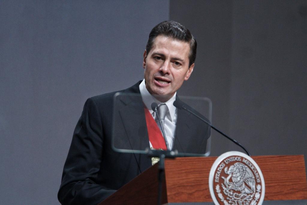 Enrique Peña Nieto dio un mensaje por su Sexto Informe de Gobierno en Palacio Nacional.