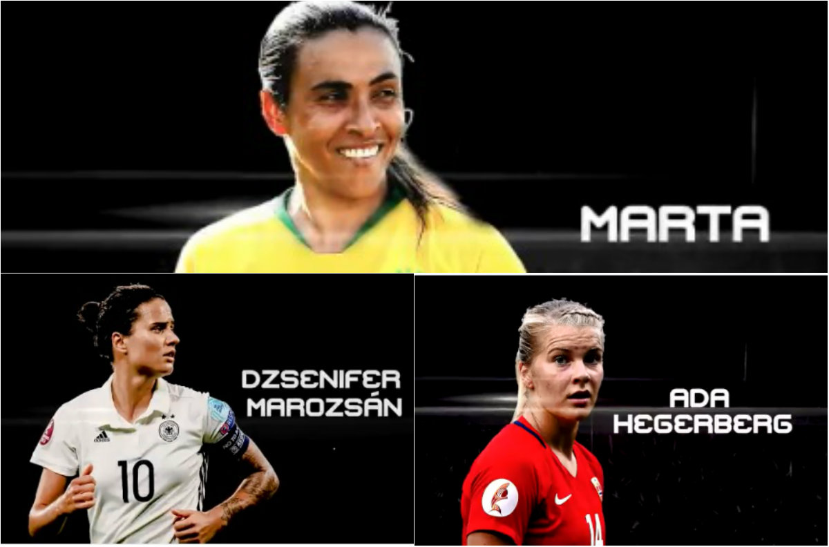 Marta Vieira encabeza las nominadas al premio The Best (Especial)