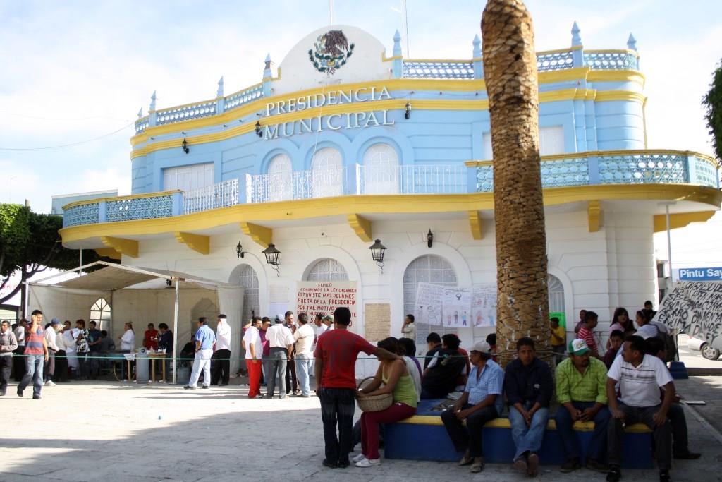 Presidencia Municipal de Acatzingo. (Agencia Enfoque)
