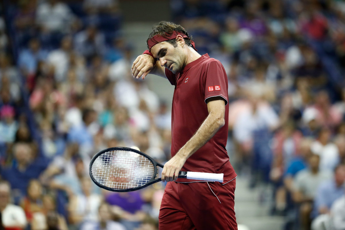 Roger Federer fue eliminado del US Open (AFP)