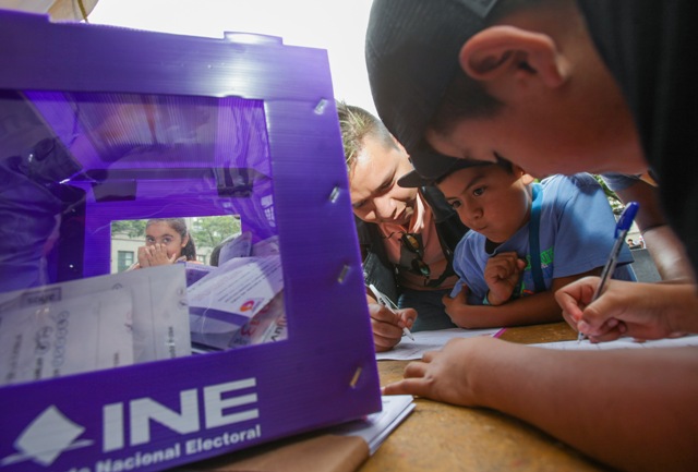 El INE prepara la octava Consulta Infantil y Juvenir/Cuartoscuro