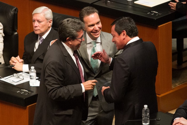 Por mayoría, el Senado rechazó la solicitud de licencia de Manuel Velasco/Cuartoscuro.