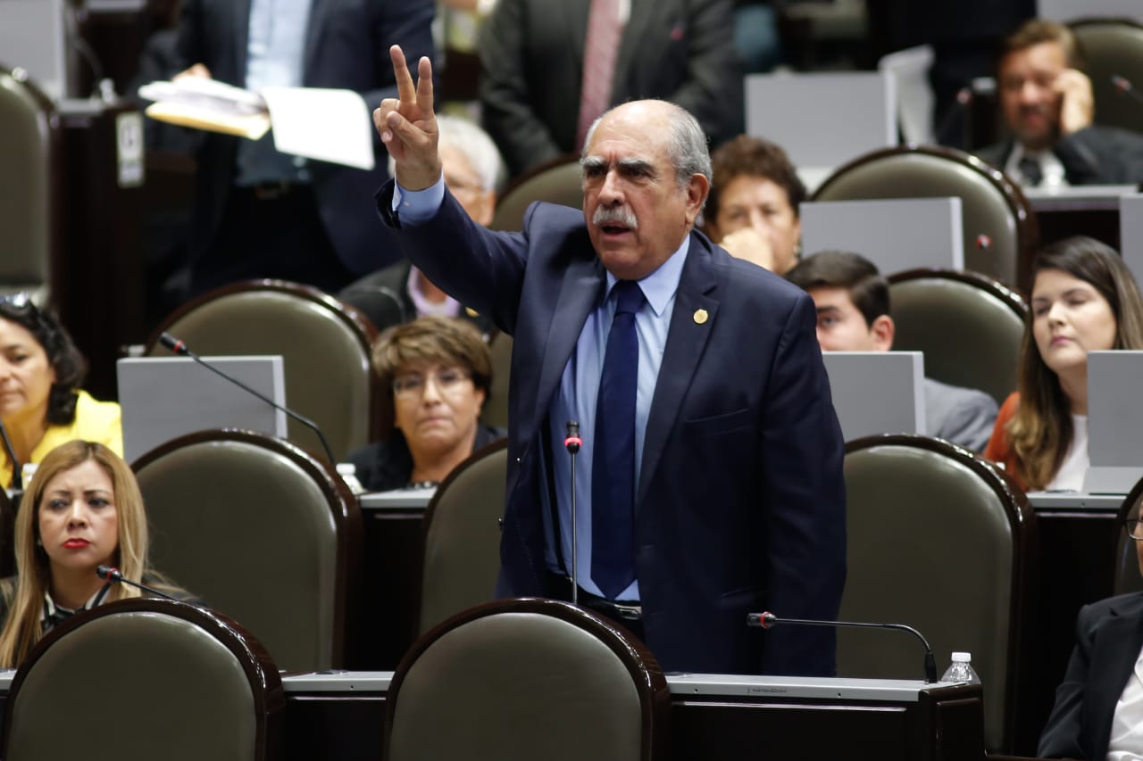 Pablo Gómez, diputado de Morena, dijo que hay un clamor social que pide la eliminación del fuero. (Araceli López)