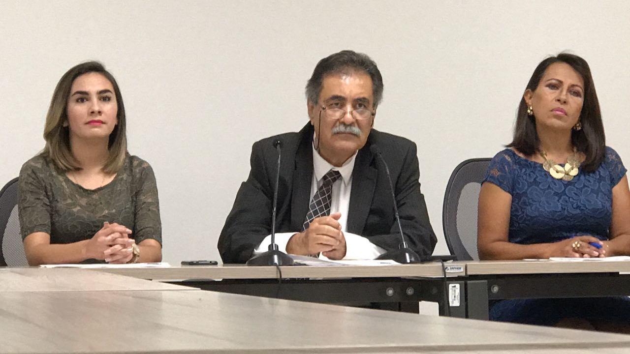 Ramón Wilfrido García, vocero de la Comision de Selección del Sistema