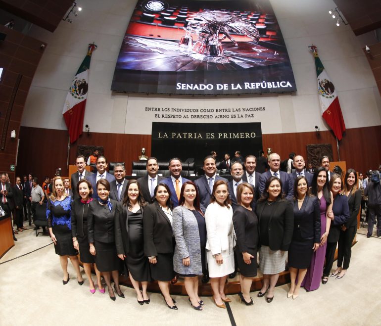 Los senadores del PAN consideraron que la propuesta de López Obrador viola la soberanía de los estados. (Especial)
