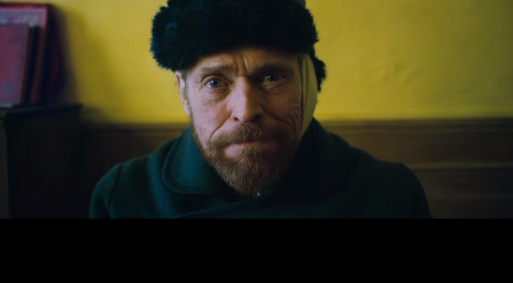 A sus 63 años Willem Dafoe se transforma en el pintor Vincent Van Gogh. (Foto: Captura de pantalla de YouTube)