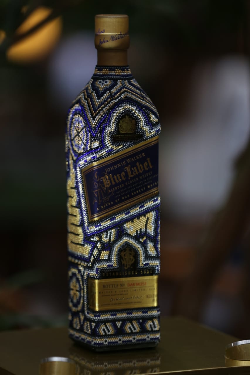 Johnnie Walker Blue Label Edición Especial Sol – Wexika. (Foto: Javier Ríos)