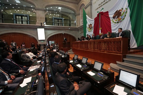 Pleno de la legislatura local. (Tania Contreras)