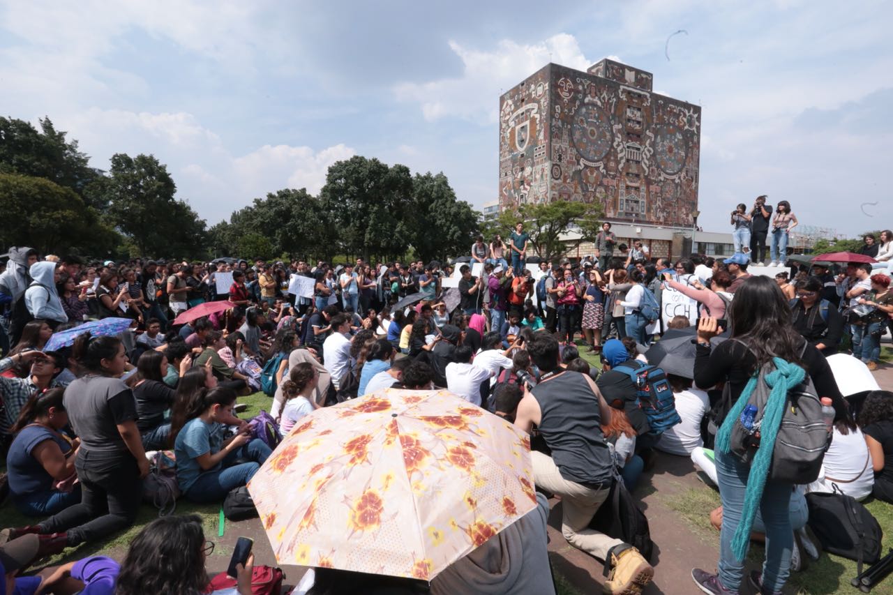 Rectoría de UNAM. (Jesús Quintanar)