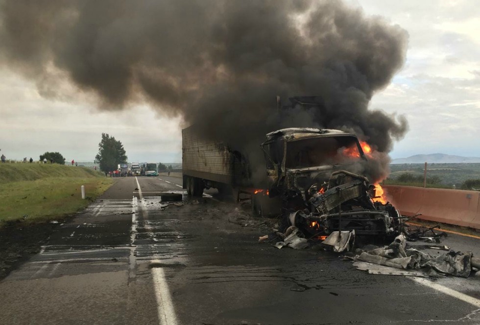 El accidente ocurrió a la altura del kilómetro 94. (Cortesía)