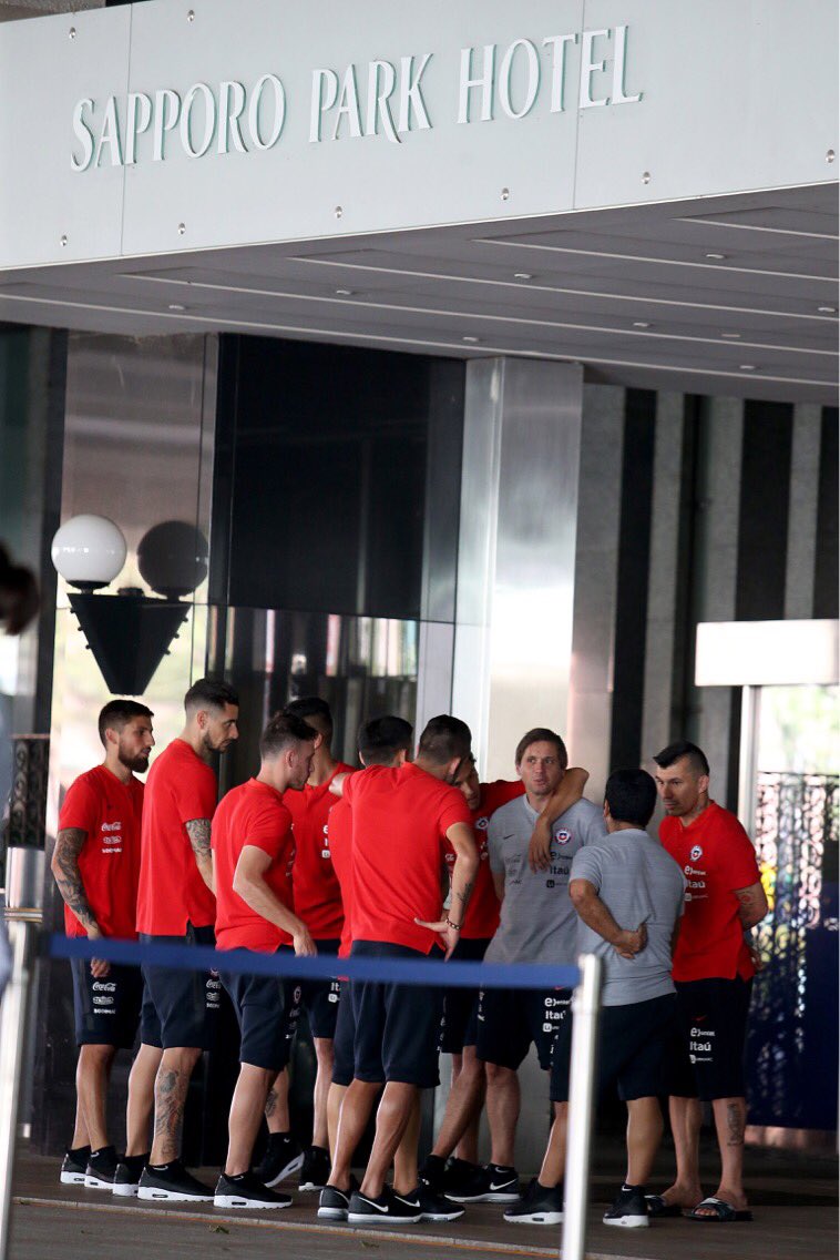Jugadores de la selección de Chile (@LaRoja)