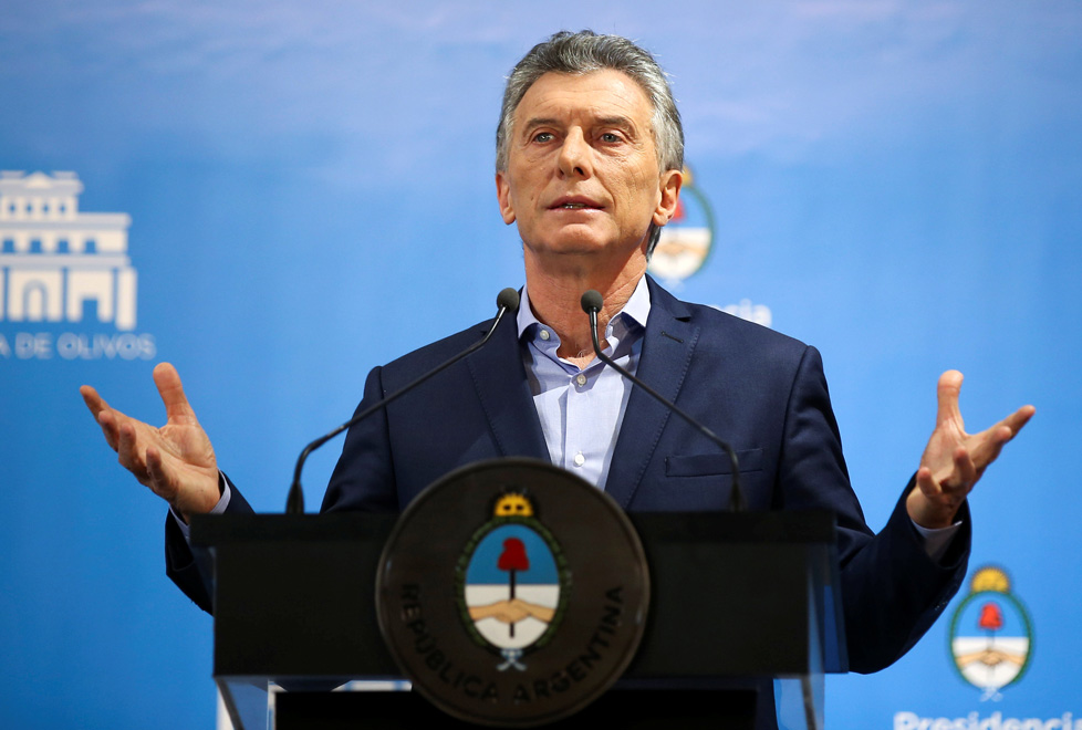 Mauricio Macri, presidente de Argentina