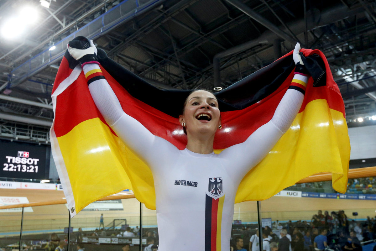Kristina Vogel, ciclista alemana (Reuters)