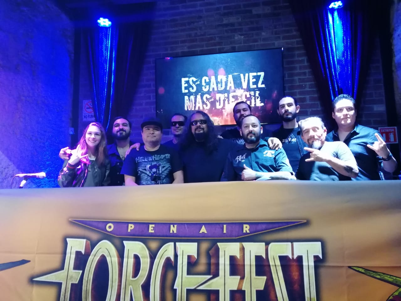 Los organizadores del Force Fest Open Air consideran que en Monterrey está la mejor escena musical del rock y el metal.