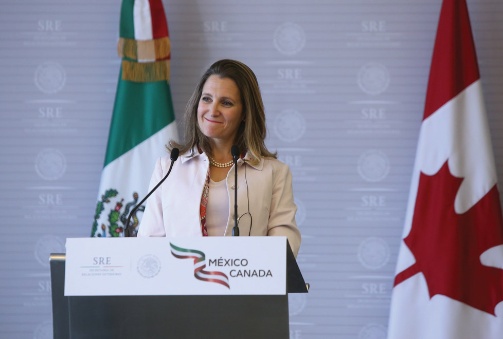 "Estoy totalmente a favor de Canadá cuando estoy en la mesa de negociaciones. Estaba decepcionada y triste, pero también soy dura y fuerte”(Juan Carlo