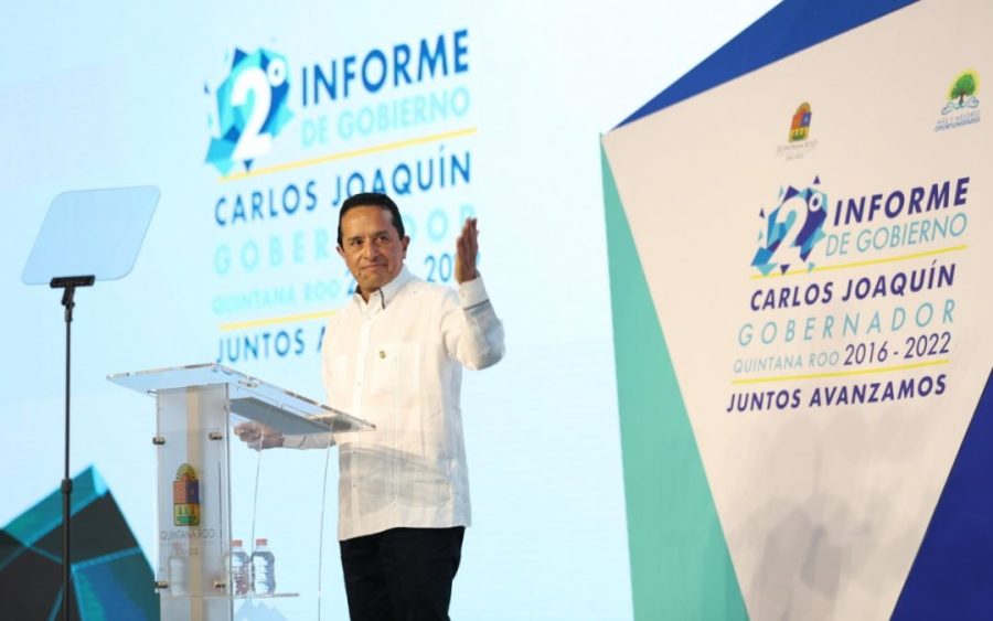 Carlos Joaquín, gobernador de Quintana Roo.