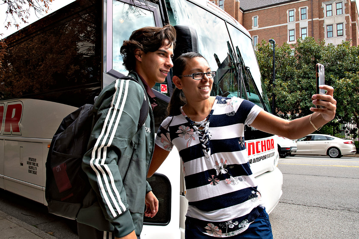 Diego Lainez en su llegada a Nashville (Imago7)