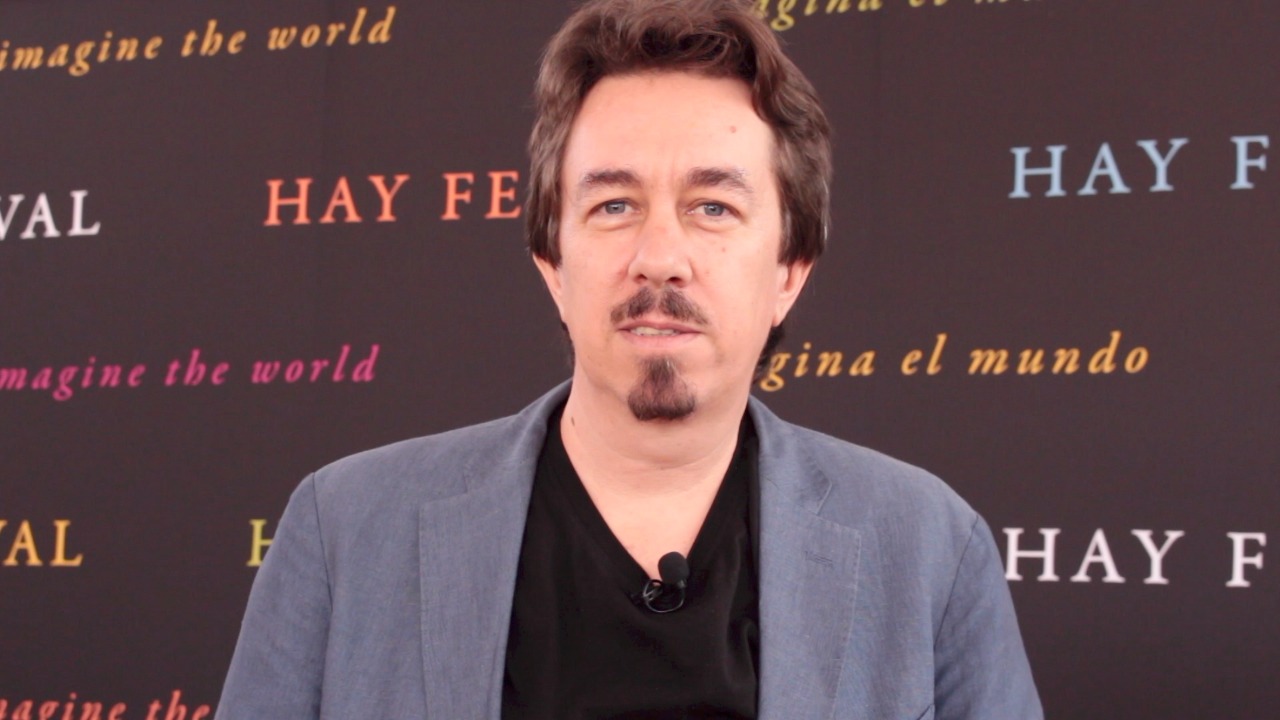El escritor argentino Pedro Mairal en Hay Festival 2018. (Foto: Mariana R. Fomperosa)