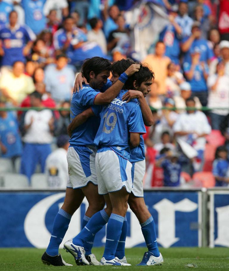Jugadores de Cruz Azul (Mexsport)