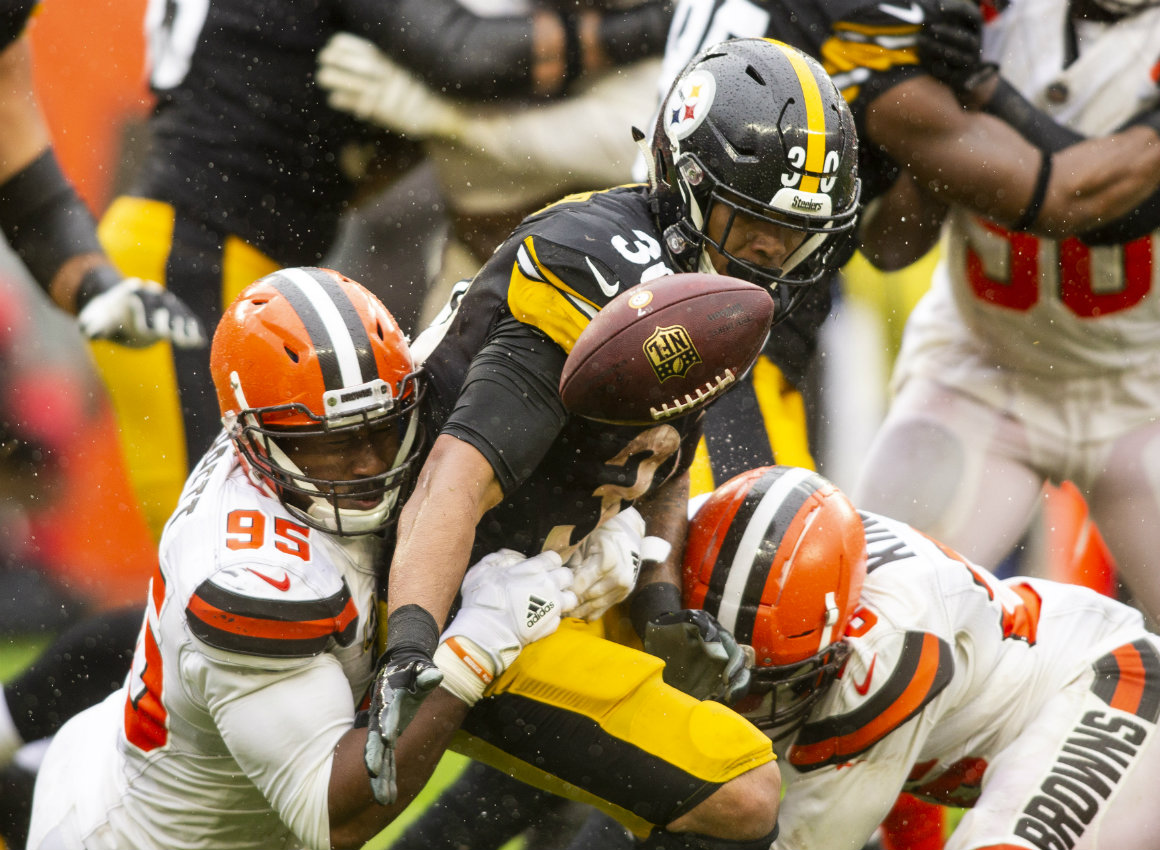 Cleveland y Pittsburgh empataron 21-21 (Reuters)