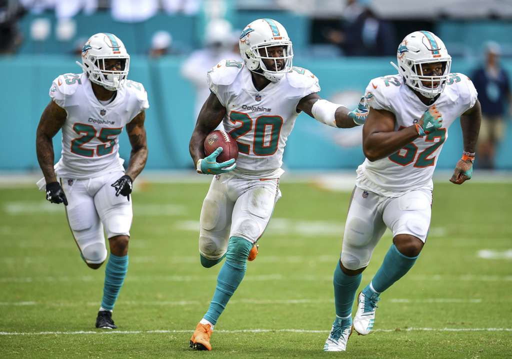 Miami venció 27-20 a Tennessee (AFP)