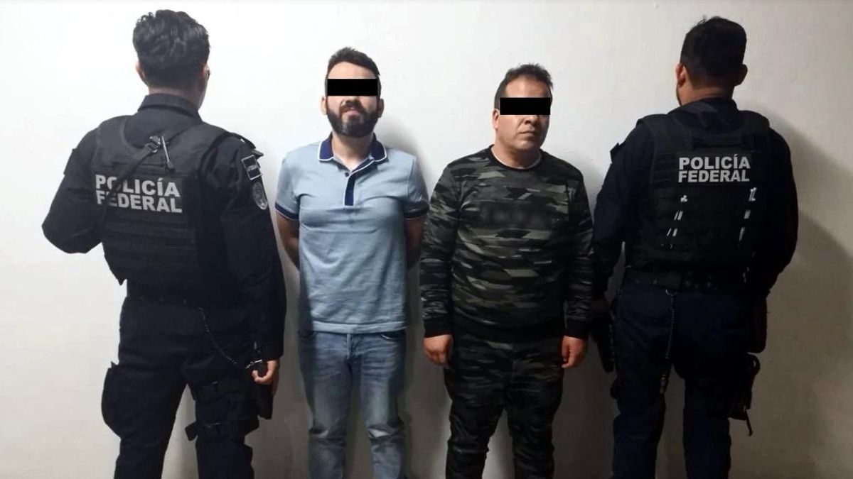 Roberto Moyado Esparza, El Betito, presunto líder del grupo criminal La Unión de Tepito, y su hermano.