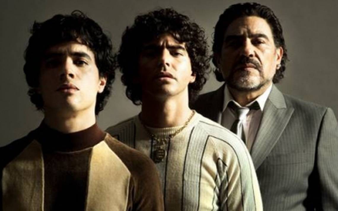 Actores que darán vida a Maradona en su serie (Foto: Especial)