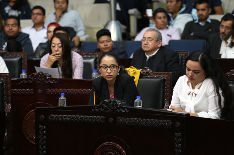 La fracción parlamentaria de Morena alista una estrategia para este martes.  (Maribel Calderón)