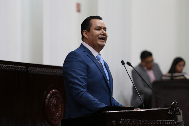Hernández Cerón recordó que los trabajos de la 64 Legislatura se encuentran detenidos. (Maribel Calderón)