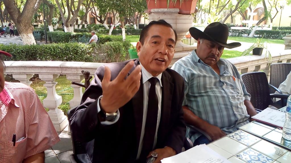 José Luis Martínez González, representante legal de los 50 ejidatarios inconformes (Apolonia Amayo)