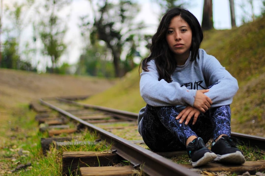 Karla Castellanos, campeona de parkour mexicana (Instagram: karla_castg)