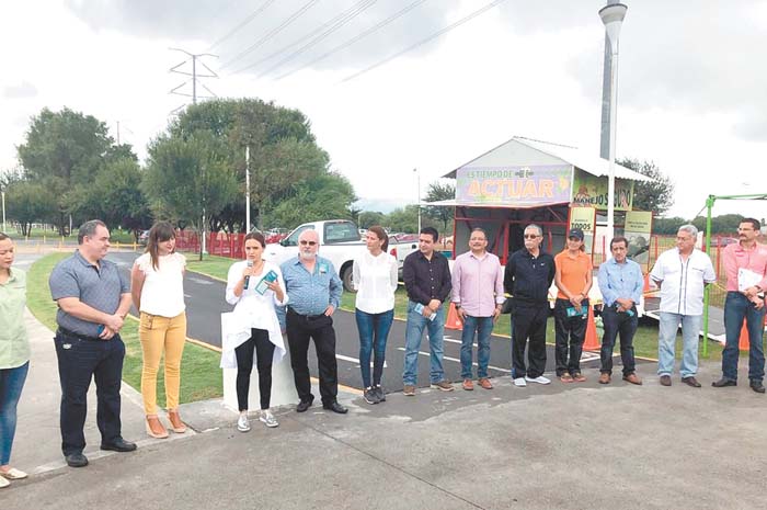 La munícipe atendió el Día Estatal de la Seguridad Vial.