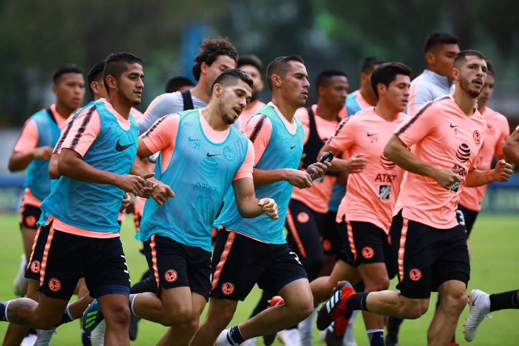 Entrenamiento del América en Coapa (Imago7)