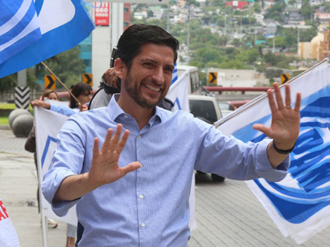 Felipe de Jesús Cantú, ex candidato a la alcaldía de Monterrey. (Foto: Raúl Palacios)