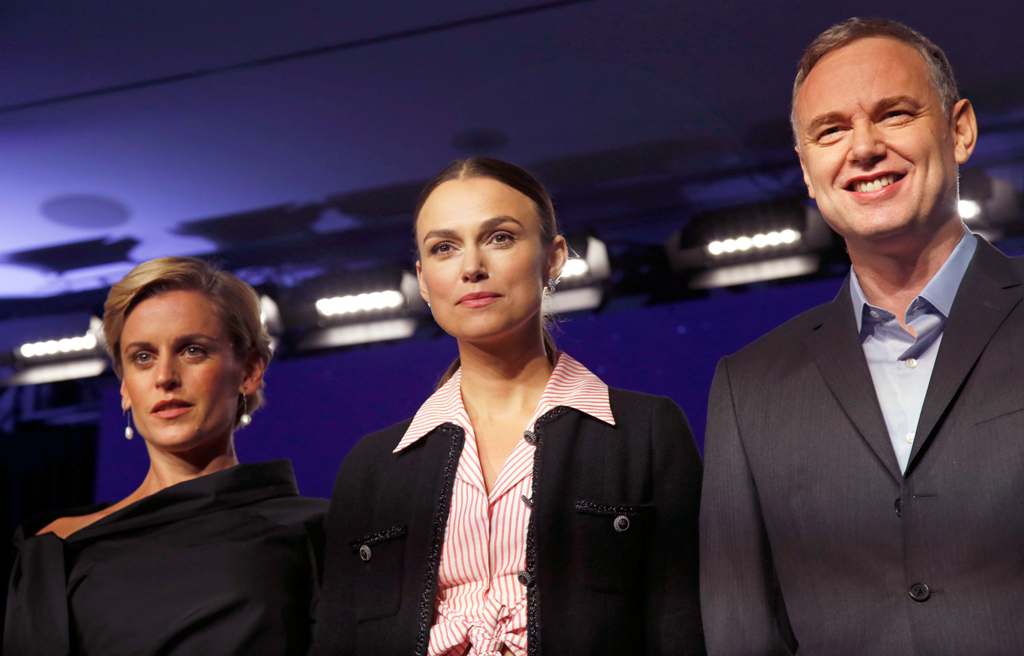 Keira Knightley presentó 'Colette'. (Reuters)