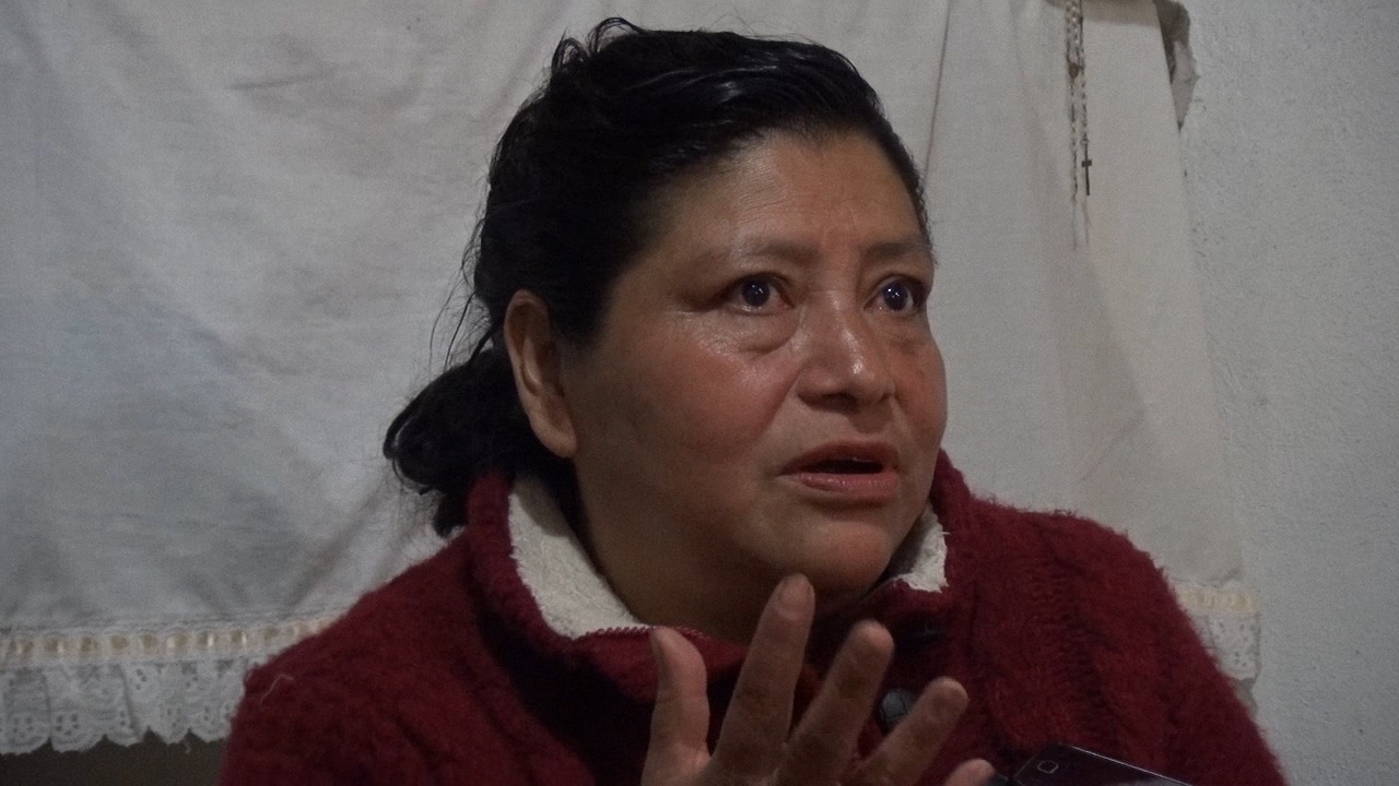 Alberta asegura que ya no hay odio de su parte, pero sí resentimiento.    (Jesús Zavala)