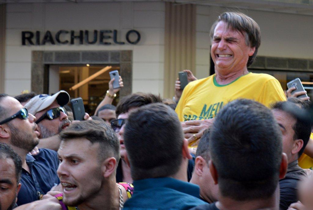 El apuñalamiento de Bolsonaro le ha impedido continuar con su campaña antes de la votación del 7 de octubre. Reuters