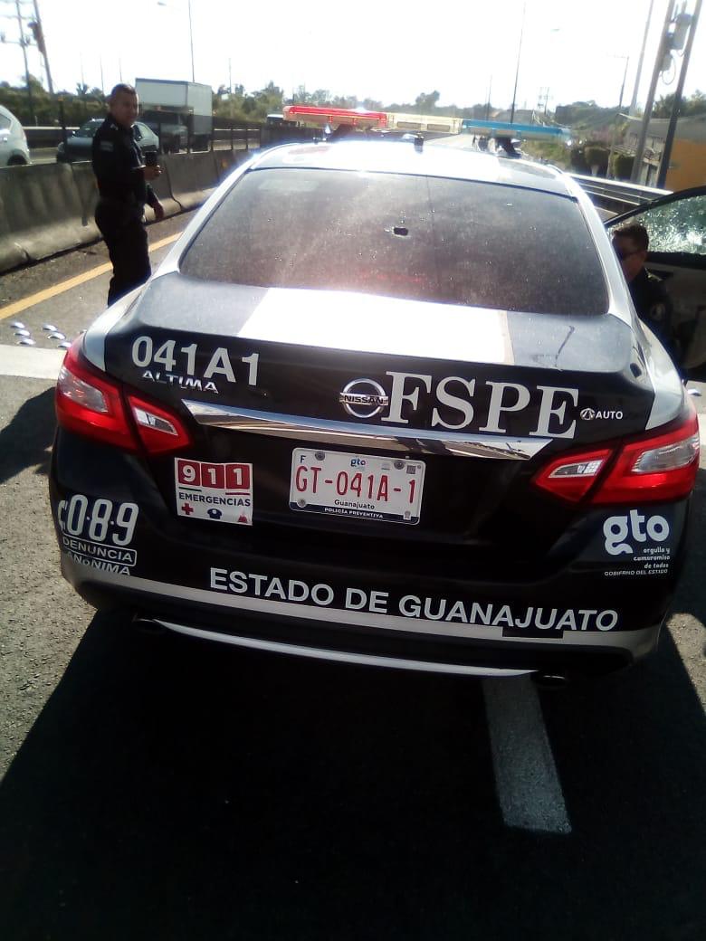 El ataque ocurrió en la carretera federal Celaya-Salamanca. (Especial)