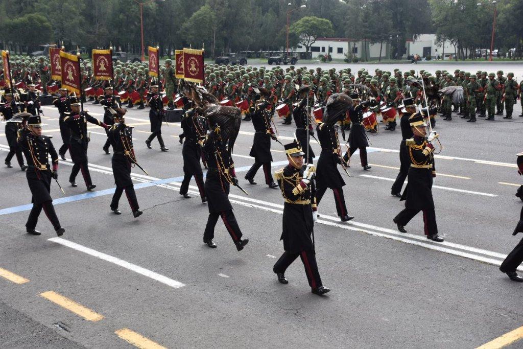 La celebración dl Grito de Independencia y el Desfile Militar afectarán la circulación en la zona centro de la CdMx. (Twitter @S_Cienfuegos)