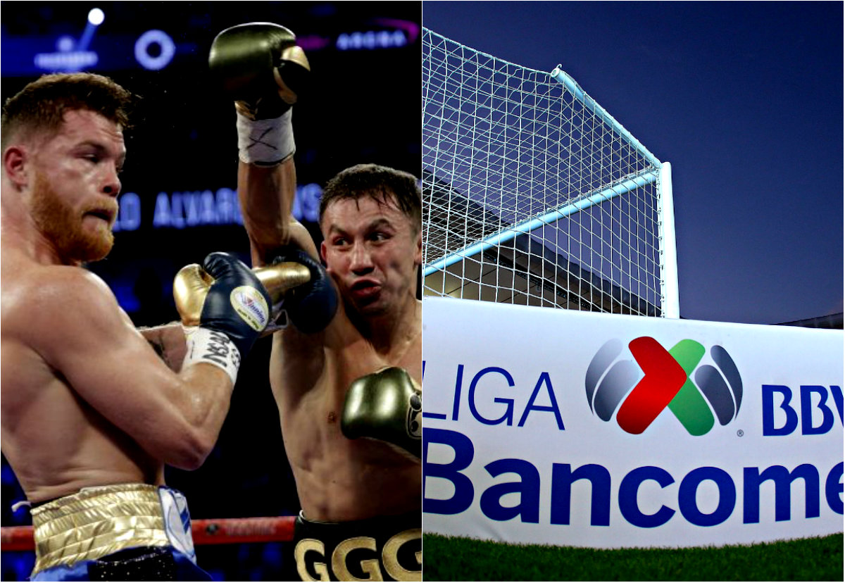 La pelea entre Canelo y 'GGG' y la Liga MX (AP/Imago7)