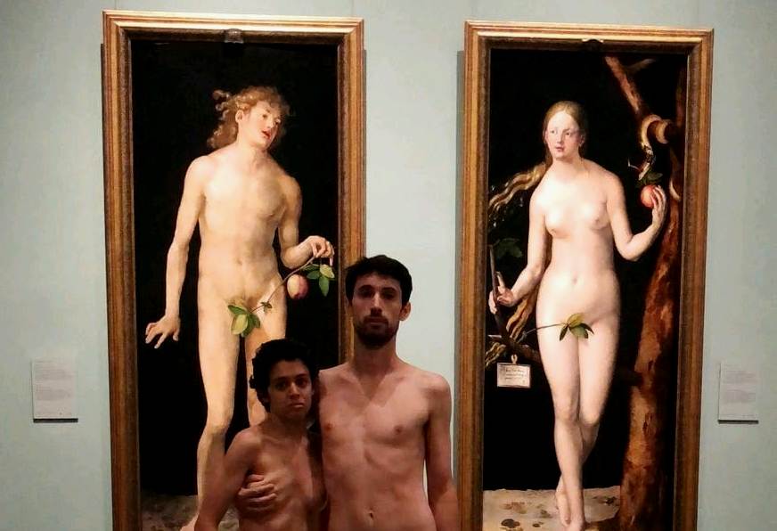 Adrián Pino y Jet Brühl buscan echar abajo "ridículos constructos sociales". (Instagram: @elnoviodevenus)