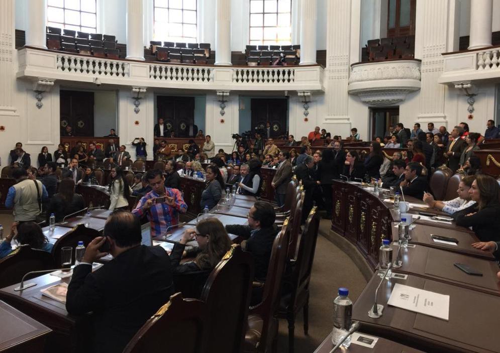 La ALDF inició el  segundo periodo de sesiones extraordinarias de la VII Legislatura. (Cinthya Stettin)