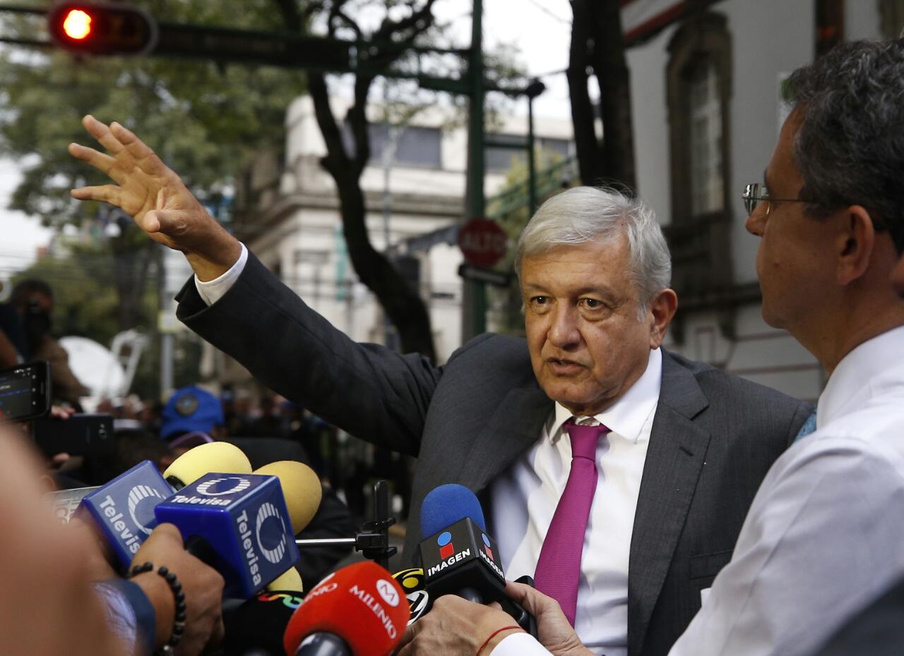Andrés Manuel López Obrador, presidente electo de México. (Héctor Téllez)