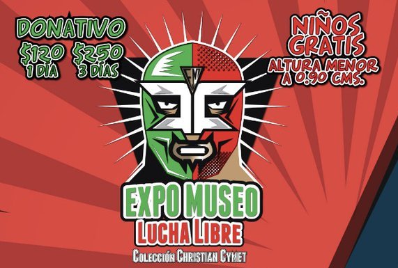 Expo Museo Lucha Libre llega a la CdMx (@expomuseoLL)