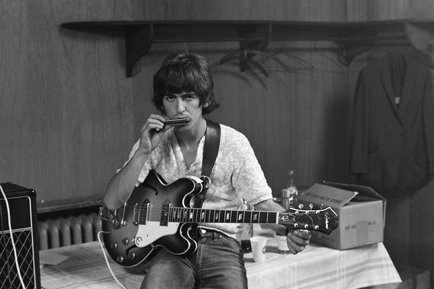 George Harrison. (Facebook: George Harrison)