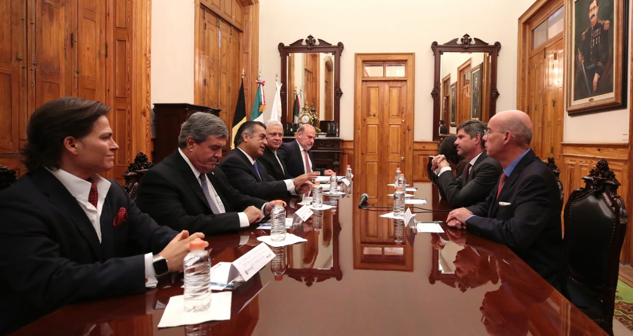 El mandatario estatal ofreció al cuerpo diplomático todas las facilidades para la visita de la delegación europea. (Especial)